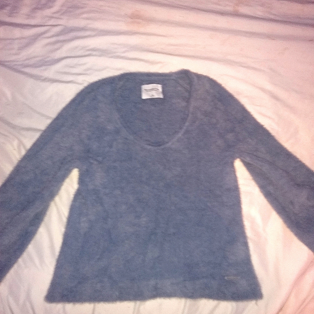 Abercrombie and Fitch blue sweater